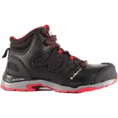 Albatros Sicherheitsstiefel ULTRATRAIL BLACK MID Größe 45 schwarz / rot - 63.620.0-45