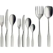 Iittala Citterio 98 Garnitur - Gebürsteter Edelstahl - 16-teilig 1009818