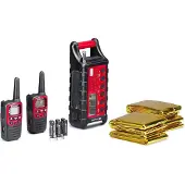 Midland Ek35 2 Pmr446 Xt30 Walkie-talkies Schwarz Schwarz One Size