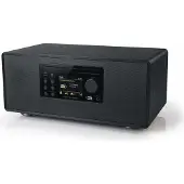 Muse M-695DBT, Heim-Audio-Mikrosystem, Schwarz, Vorderseite, 60 W, DAB, DAB+, FM, PLL, LCD