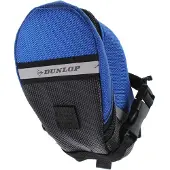 Dunlop , Wasserdichte Satteltasche für Fahrrad mit Reflektorstreifen, Blau