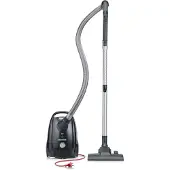 Severin BC 9588, 750 W, Zylinder-Vakuum, Trocken, Staubbeutel, 2 l, Schwarz, Grau