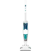 Rowenta RY7757, Aufrechter Dampfreiniger, 0,47 l, Weiß, Blau, 7,5 m, 0,47 l, 0,3 l