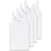 Schiesser Damen Trägertop, 4er Pack - Single Jersey, Serie 95/5, uni