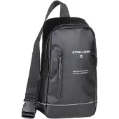 Strellson Stockwell 2.0 Chris MVZ in Black (6.6 Liter), Umhängetasche