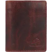 Greenburry Rugged Geldbörse Leder 8.5x10 cm braun