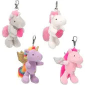 Ylvi & the Minimoomis Schlüsselanhänger Softie Einhorn Gemischte Auswahl