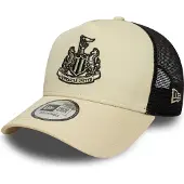 New Era Mesh Trucker Snapback Cap - Newcastle United Beige