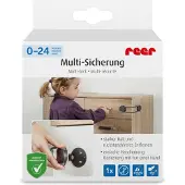 Reer Multifunktions-Kindersicherung, Grau