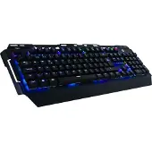 Conceptronic KRONIC, Kabelgebunden, USB, Mechanischer Switch, QWERTY, RGB-LED, Schwarz