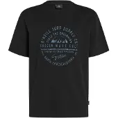 O'Neill Muir T-shirt Black Out Größe: S | Bedruckte T-Shirts Outlet | Herren | Schwarz