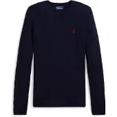 Ralph Lauren für Damen. 211971865003 Pullover aus Kabelwolle navy (XS), Lässig, Cachemir, Marine