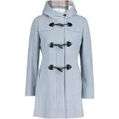 Gil Bret Damen Dufflecoat mit Kapuze 40, Bright Blue Melange