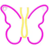 Forever Light Butterfly Dekoratives Led-licht