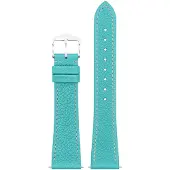Hirsch 01802183-2-20 Uhrenarmband Bologna M 20 mm Leder Türkis