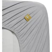 Beddinghouse Spannbettlaken Topper Light Grey (Percal) 196TC-80 x 200 cm