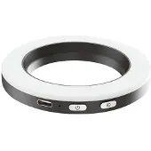 Yashica Ringlicht mit 49 mm Ringadapter