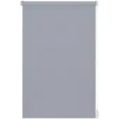 Gardinia EasyFix Rollo rauchblau 120 x 150 cm