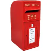 MonsterShop Royal Mail Post Box Gusseisen Säule ER Büro Brief Mail Wandmontage Post