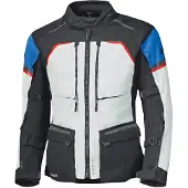 Held Tridale Top Hellgrau Blau Rot Wasserdichte Motorrad Textiljacke Größe 3XL