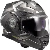 LS2 FF901 Advant X Carbon Horizon Klapphelm, grau/silber, 2XL (63/64)