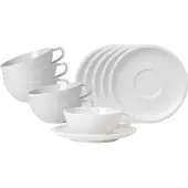 Villeroy & Boch Artesano Original Teetassen mit Untertassen