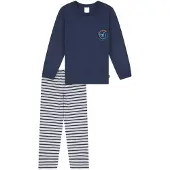 Schiesser Pyjama Nightwear 1 in Dunkelblau | Gr.: 92