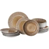 Ritzenhoff & Breker Tafelservice 18 tlg. Banda beige