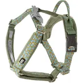 Hurtta Razzle-dazzle Y-Geschirr, Farbe:grün, Größe:35-45cm