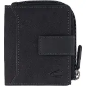 Camel active Überschlagbörse Schwarz, Ocean, Small flap wallet, black