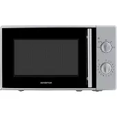 Inventum MN205SZ, Arbeitsplatte, Solo-Mikrowelle, 20 l, 700 W, Drehregler, Silber