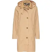 Camel active Trenchcoat aus gewachster Baumwolle