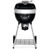 Napoleon Holzkohlegrill – Kettle PRO 47cm – emaillierter Gusseisen-Grillrost – Hitzemanagement – Thermometer