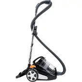 Nedis Staubsauger ohne Beutel - Beutellos - 700 W - Staubkapazität: 3.0 l - Kombi-Bürste - Aktionsradius: 8.50 m - HEPA Luftfilter - Anthrazit / Orange / Schwarz