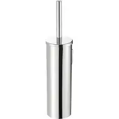 Geesa WC-Bürstenhalter Nemox Chrom Wandhalterung Schwarze Bürste