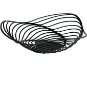 Alessi Obstkorb Trinity Basket Black
