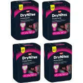 DryNites Saugfähige Windelhöschen Für Mädchen 64 Einheiten