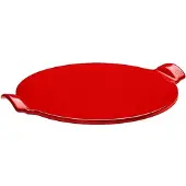 Emile Henry Pizzasteinplatte Flach Grand Cru Red 36,5 cm