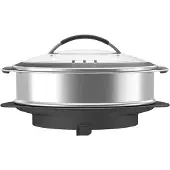 Magimix 17277, Dampfgarer, 5,5 l, Schwarz, Edelstahl, Edelstahl, 402 mm, 263 mm