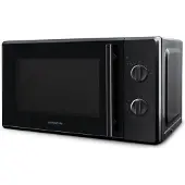 Inventum MN205SB - Freistehende Solo-Mikrowelle - 20 Liter - 700 Watt - Schwarz