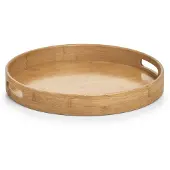 Zeller Bambus-Tablett, Ø 38 cm Zeller Natur