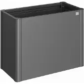 Biohort 65012, 340 l, Rechteck, Grau, Aluminium, Galvanisiertes Stahl, Gemüsebeet