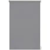 Gardinia Seitenzugrollo "EASYFIX Rollo Uni" Gr. 6, grau (steingrau), B:90cm H:210cm, Polyester, Rollos, Seitenzugrollo, in sanften Pastelltönen