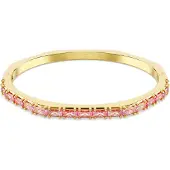 Swarovski Matrix Armreif Baguette Schliff Rosa Gold