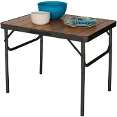 Eurotrail Campingtisch Arsoli Bambus, 60 x 45 x 58/25 cm