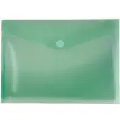 FolderSys PP-Umschlag A4quer grün transparent