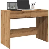 vidaXL Schreibtisch Artisan-Eiche 101x50x76,5 cm Holzwerkstoff