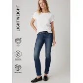 Levi's Damen Jeanshose 314 Shaping mit Stretch-Anteil, Straight Fit, Blau (Zealo