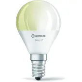 Ledvance 00217491, Intelligente Glühbirne, Edelstahl, Weiß, WLAN, E14, Warmweiß, 5 W
