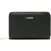 L.credi Geldbörse Perla Zip Around Wallet Black schwarz